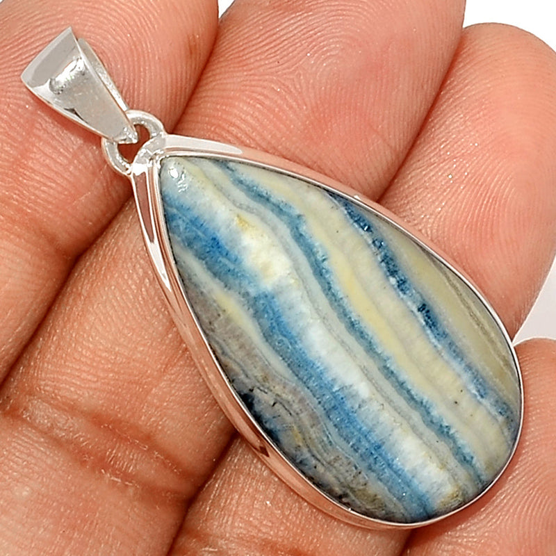 1.7" Blue Scheelite Pendants - BSLP523