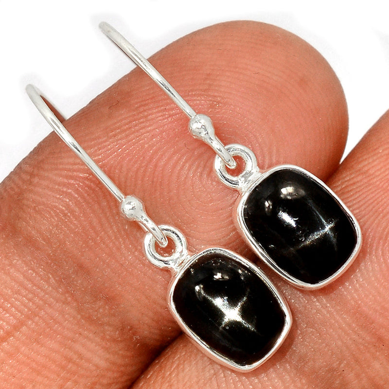 1.1" Black Star Earrings - BSTE241