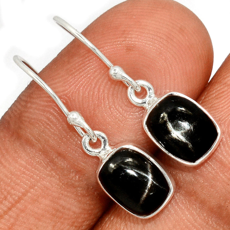 1.1" Black Star Earrings - BSTE243