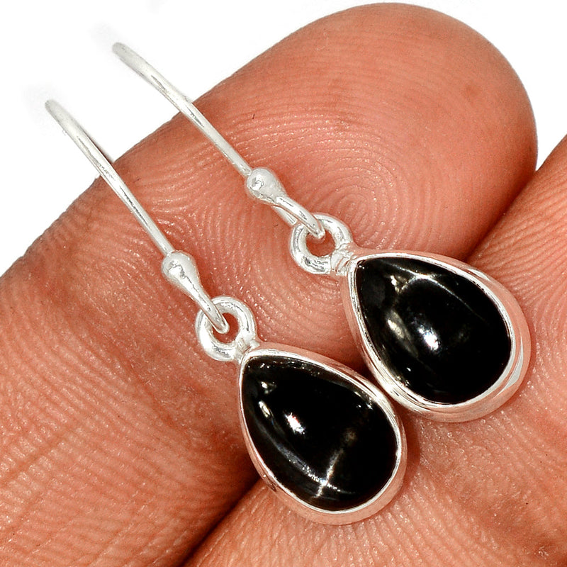 1.2" Black Star Earrings - BSTE247
