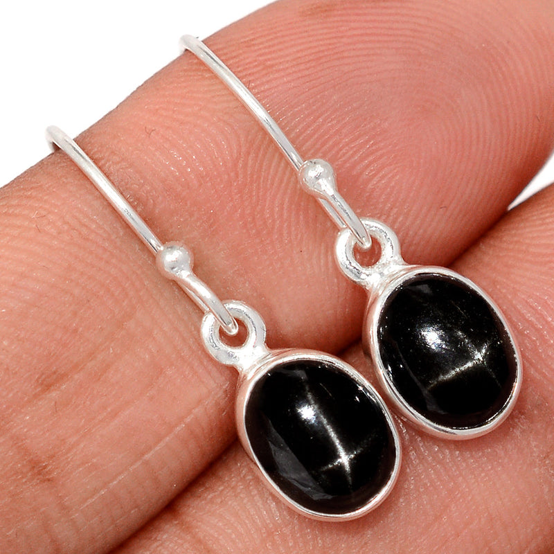 1.1" Black Star Earrings - BSTE293