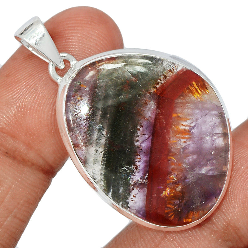 1.6" Super Seven Cacoxenite Pendants - CACP2091