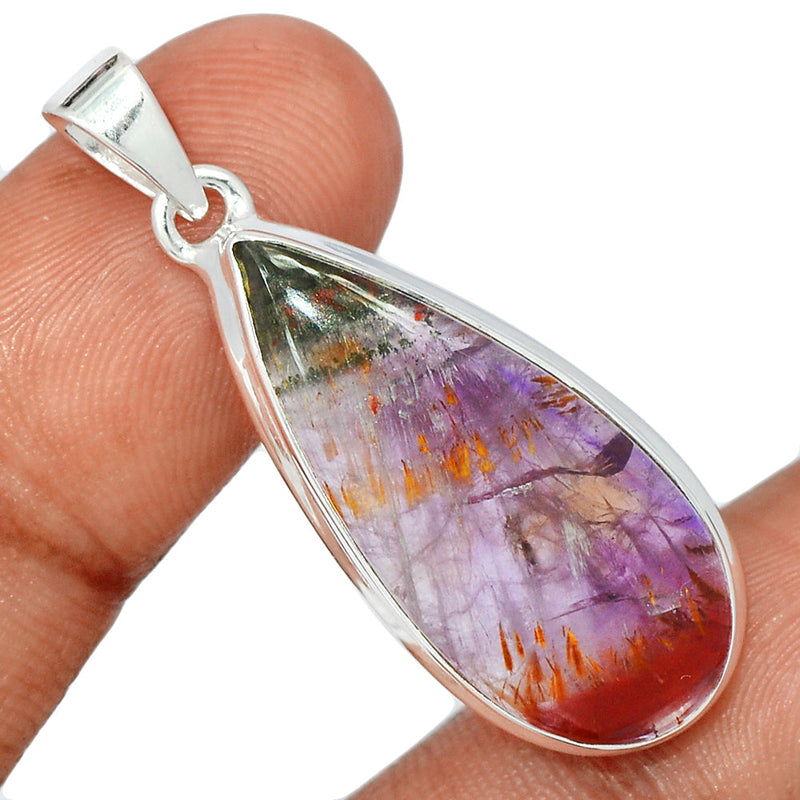 1.6" Super Seven Cacoxenite Pendants - CACP2106