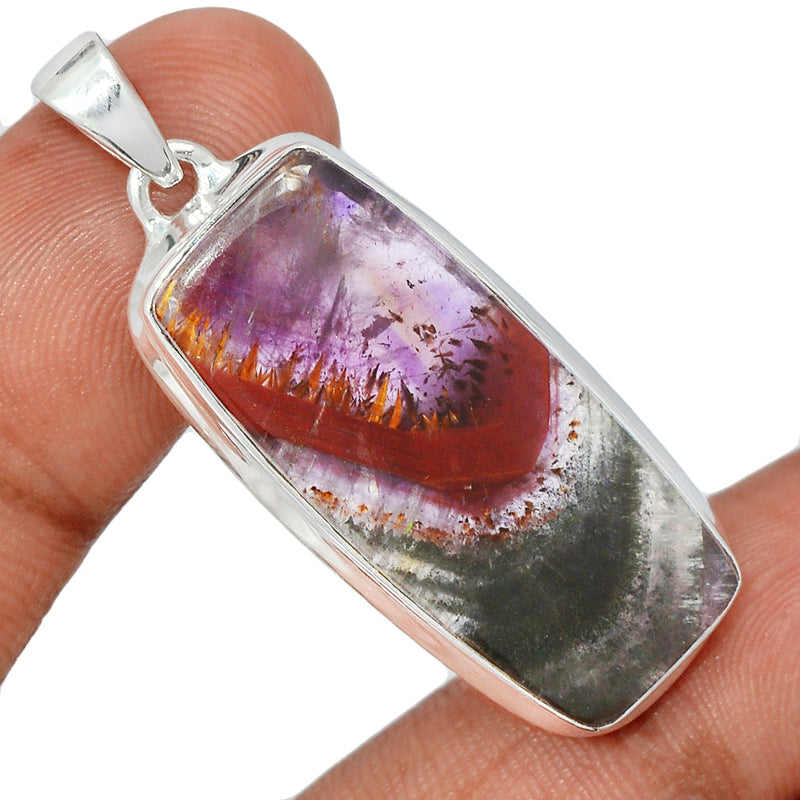 1.7" Super Seven Cacoxenite Pendants - CACP2192