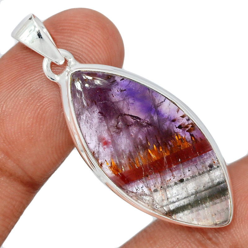 1.7" Super 7 Cacoxenite Pendants - CACP2197