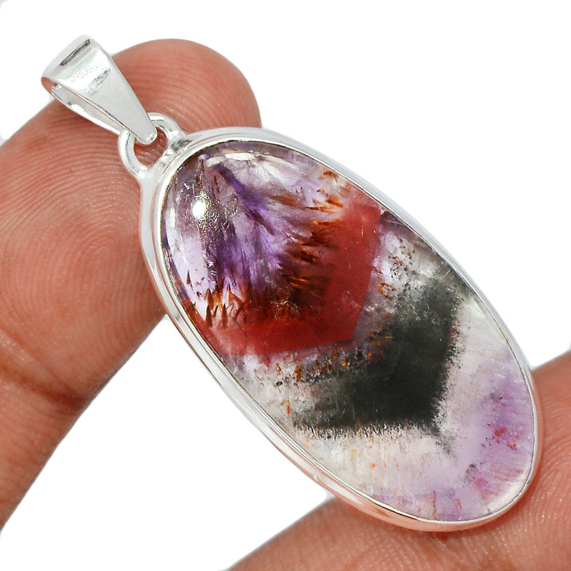 1.8" Super Seven Cacoxenite Pendants - CACP2202