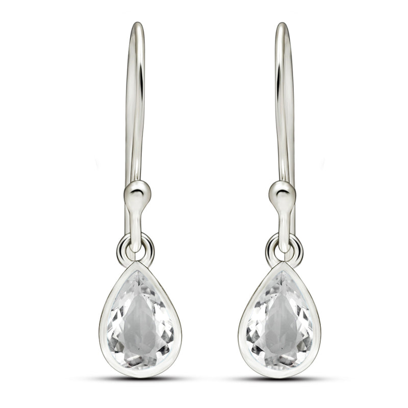 7*5 MM Pear - Petalite Faceted Earrings - CB-E917PTF Catalogue