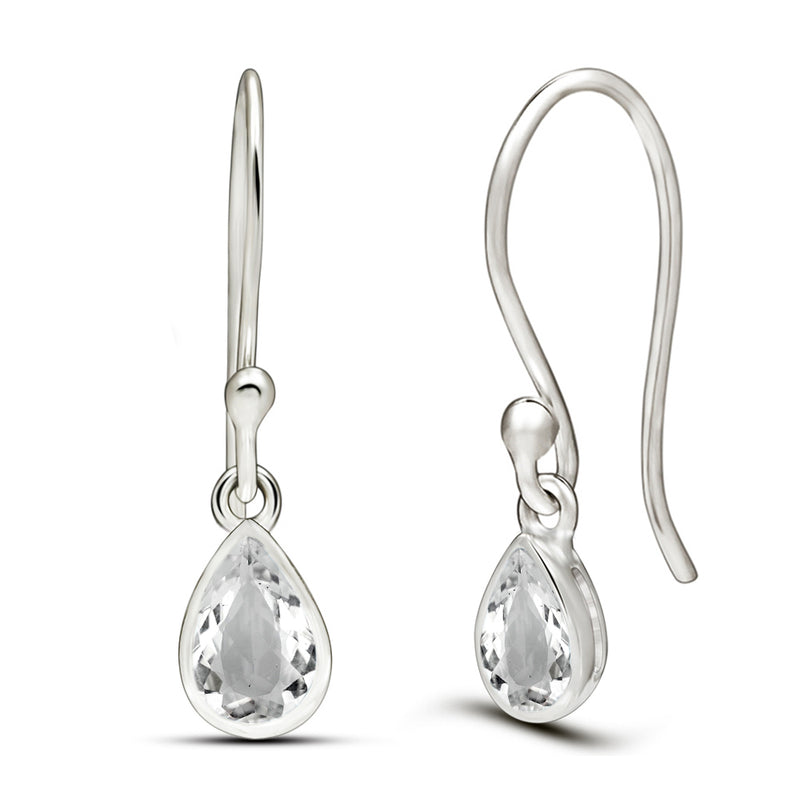 7*5 MM Pear - Petalite Faceted Earrings - CB-E917PTF Catalogue