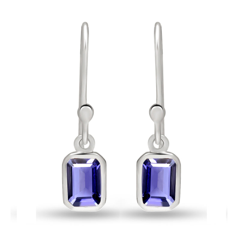 6*4 MM Octo - Iolite Earrings - CB-E919I Catalogue