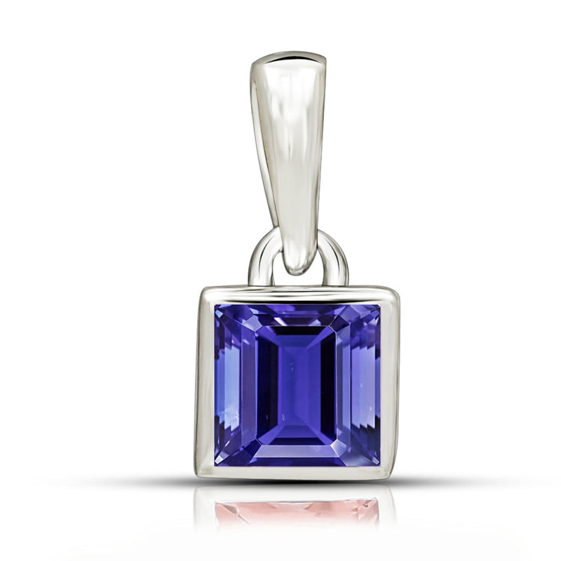 5*5 MM Square - Iolite Pendants - CB-P707I Catalogue