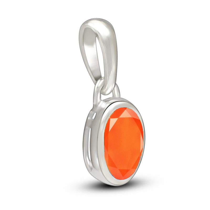 7*5 MM Oval - Carnelian Faceted Pendants - CB-P709CRF Catalogue