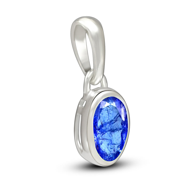 7*5 MM Oval - Tanzanite Faceted Pendants - CB-P709TZF