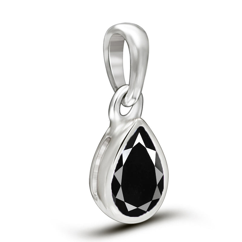 7*5 MM Pear - Black Spinel Faceted Pendants - CB-P710BS Catalogue