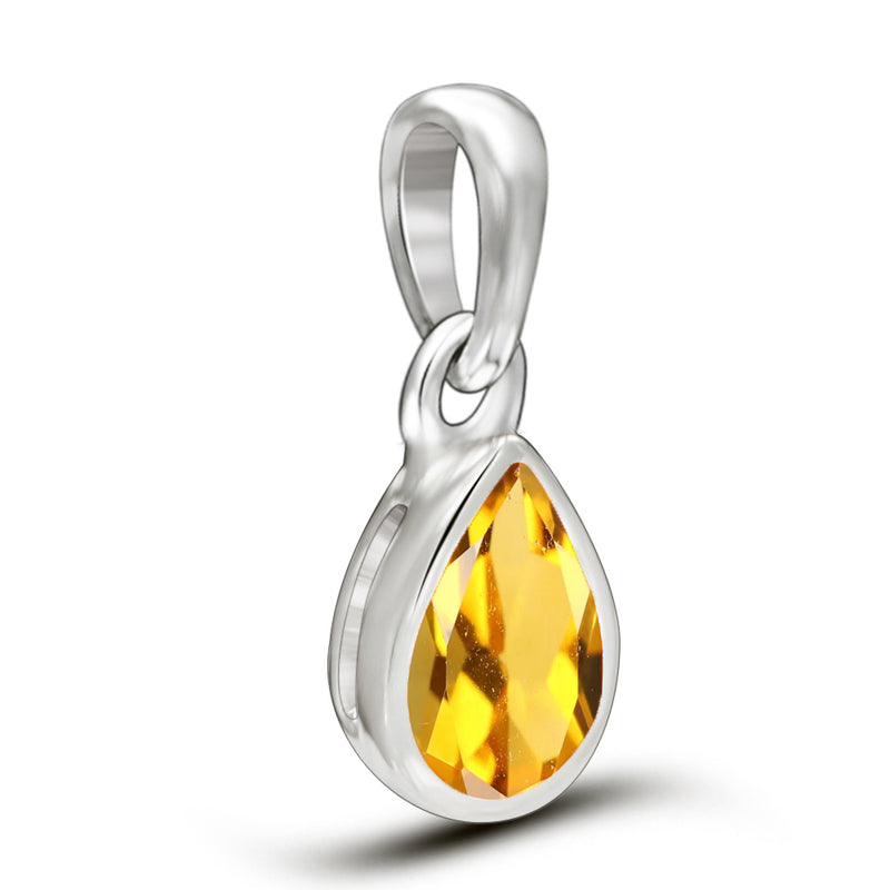 7*5 MM Pear - Citrine Pendants - CB-P710C Catalogue