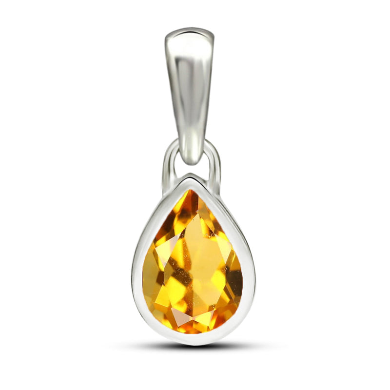 7*5 MM Pear - Citrine Pendants - CB-P710C Catalogue
