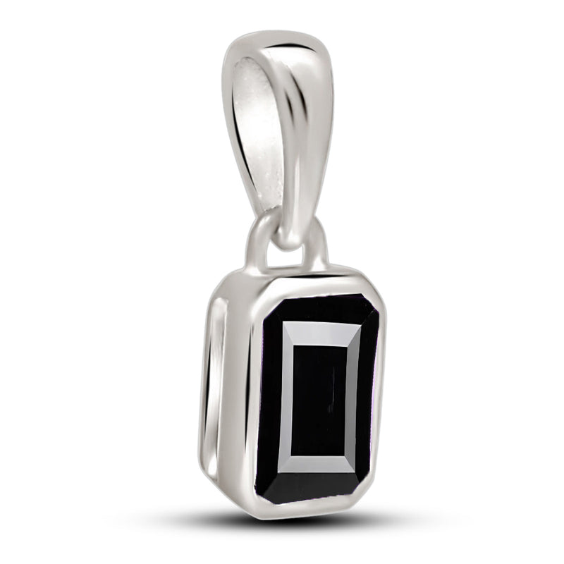 6*4 MM Octo - Black Spinel Faceted Pendants - CB-P716BS Catalogue