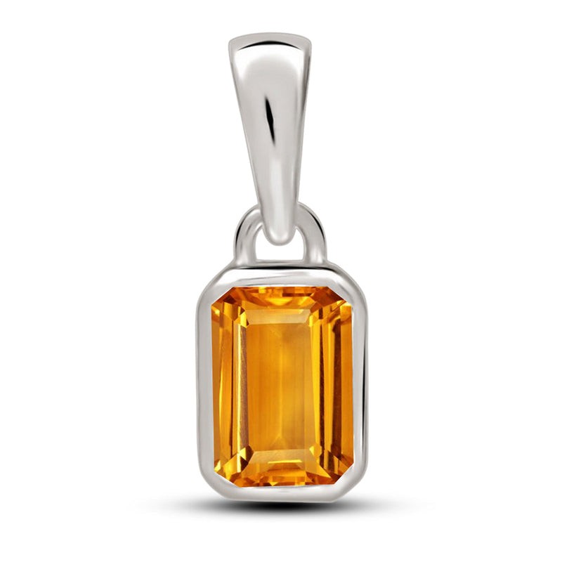 6*4 MM Octo - Citrine Pendants - CB-P716C Catalogue