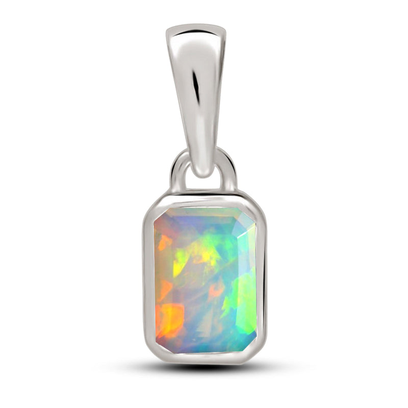 6*4 MM Octo - Ethiopian Opal Faceted Pendants - CB-P716EO Catalogue