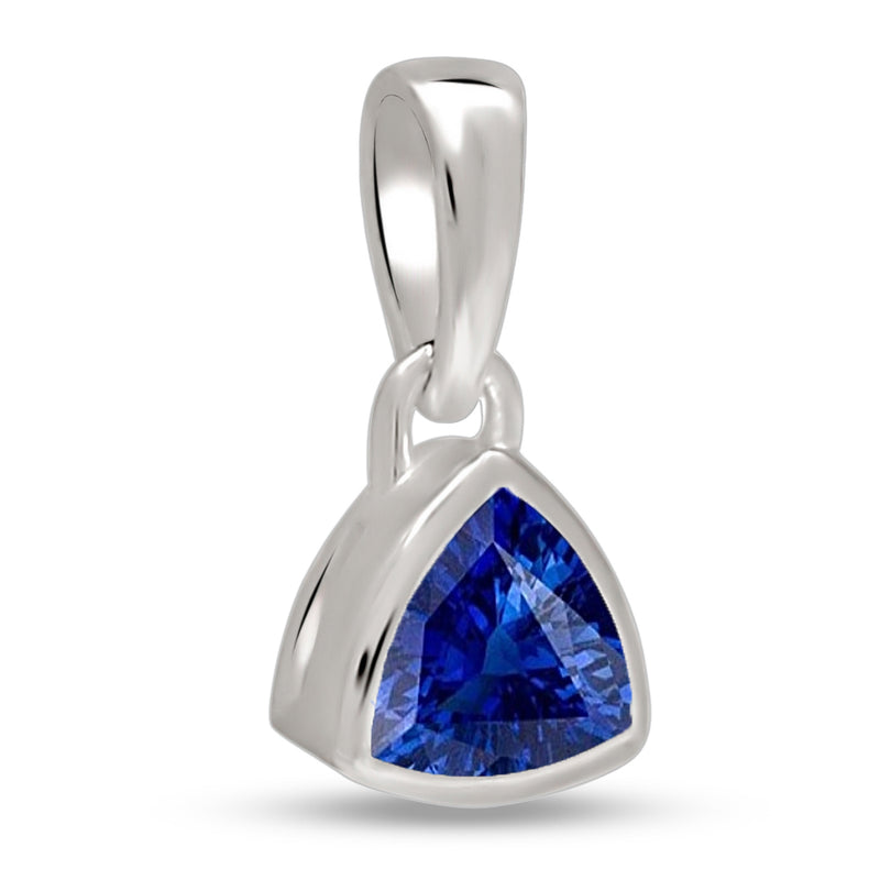 5*5 MM Trillion - Kyanite Faceted Pendants - CB-P717K Catalogue