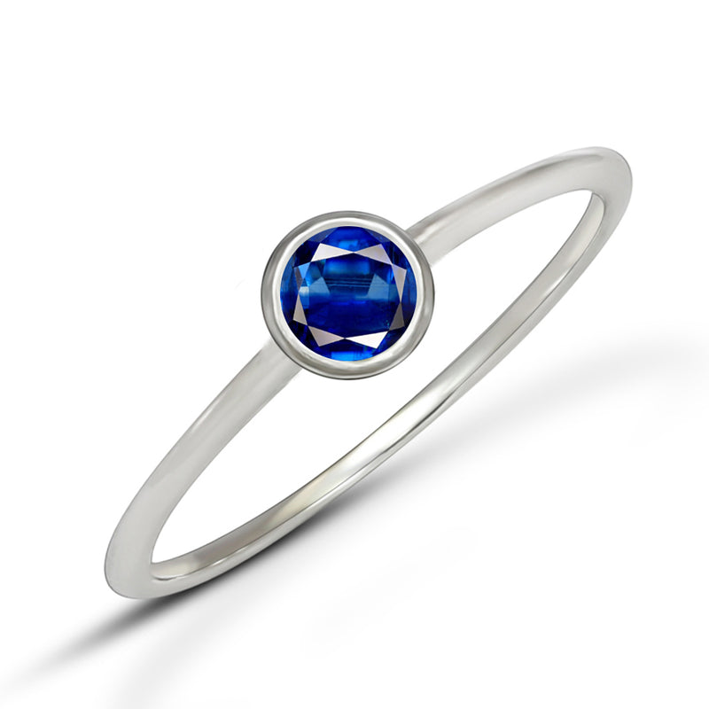 4*4 MM Round - Kyanite Faceted Ring - CB-R813K Catalogue
