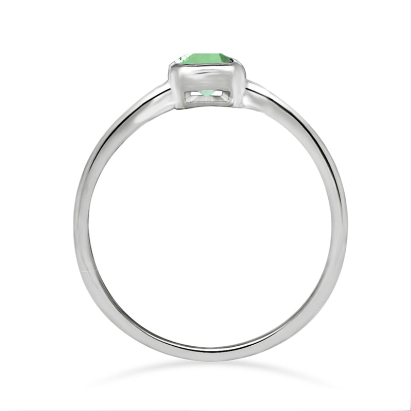 6*4 MM Octo - Green Fluorite Faceted Ring - CB-R814GFF Catalogue