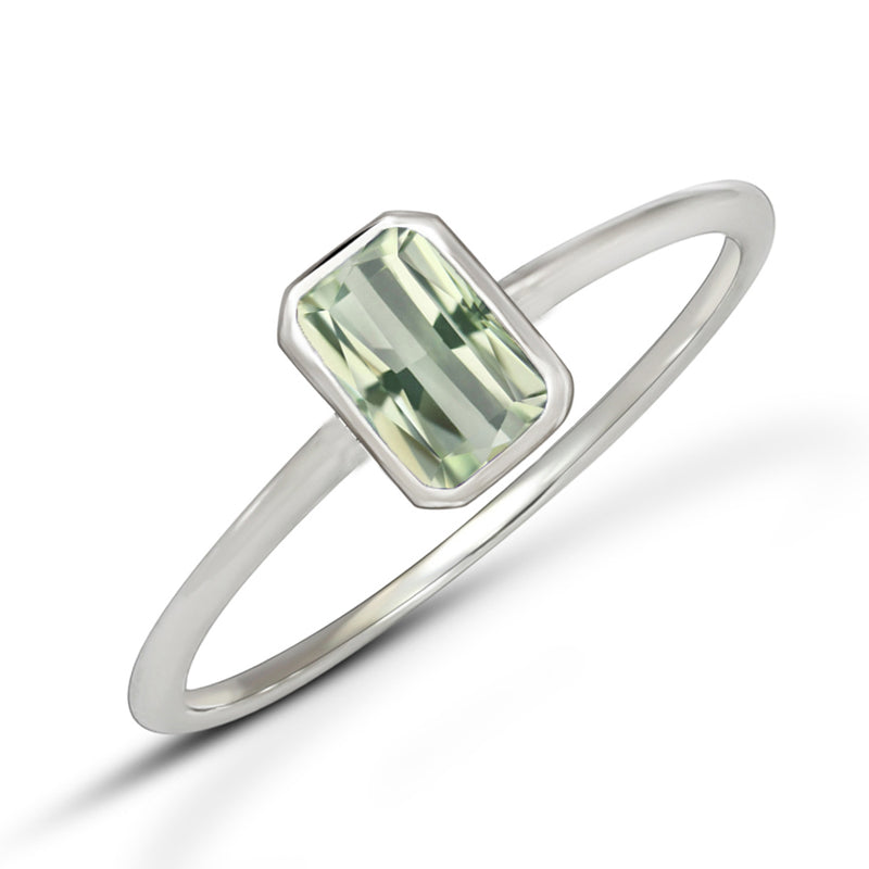 6*4 MM Octo - Mint Green Kyanite Ring - CB-R814GK Catalogue