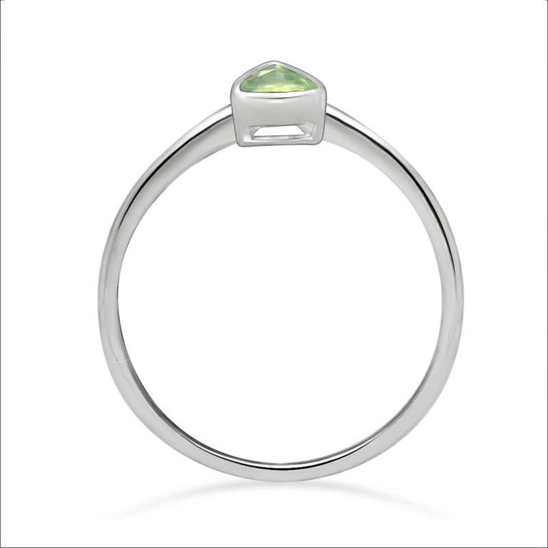 4*4 MM Trillion - Mint Green Kyanite Ring - CB-R815GK Catalogue