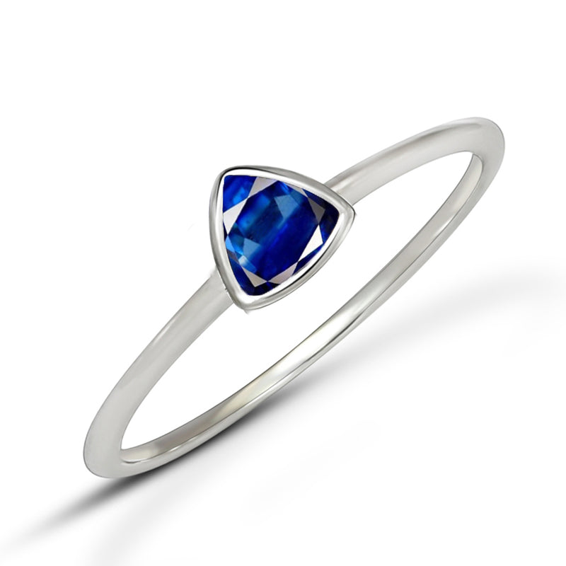 4*4 MM Trillion - Kyanite Faceted Ring - CB-R815K Catalogue