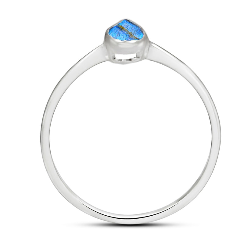 6*4 MM Pear - Labradorite Faceted Ring - CB-R819LBF Catalogue