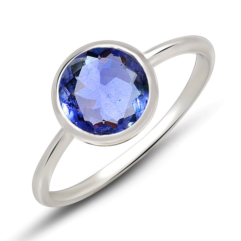 6*6 MM Round - Iolite Ring - CB-R826I