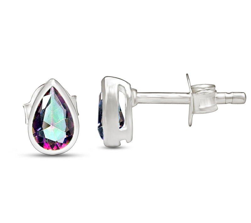 5*3 MM Pear - Mystic Topaz Stud - CB-S608MT Catalogue