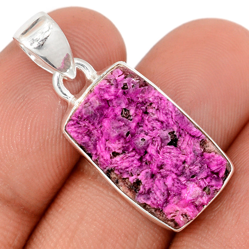 1.2" Cobalt Druzy Pendants - CBDP482