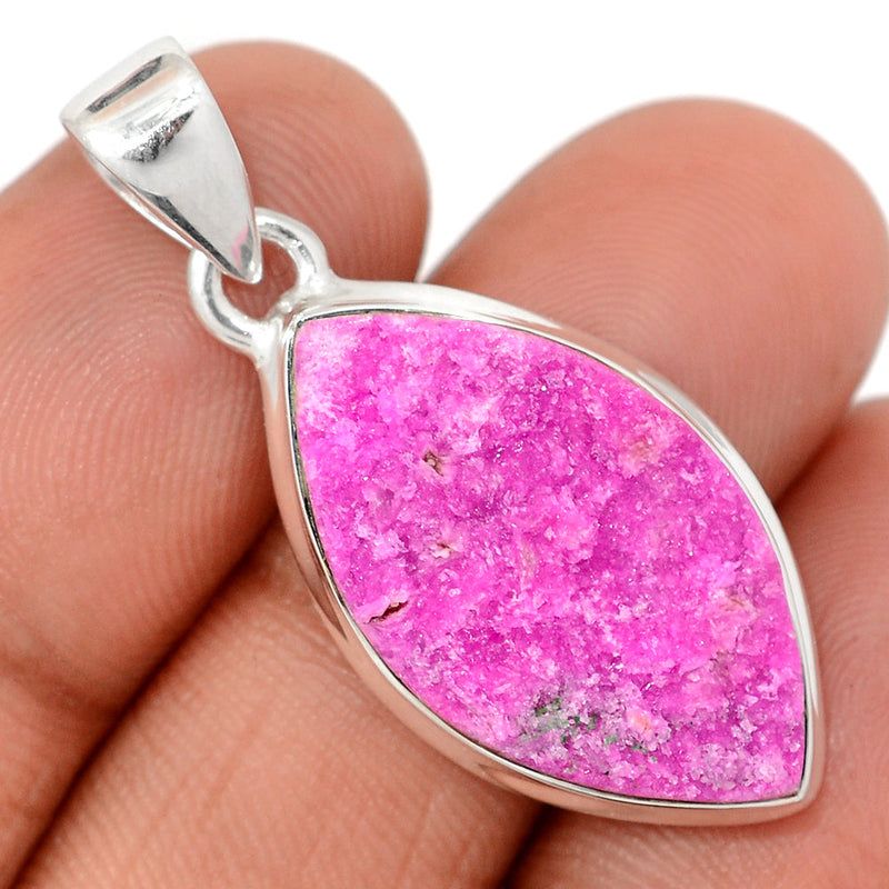 1.5" Cobalt Druzy Pendants - CBDP485