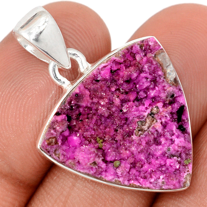 1.3" Cobalt Druzy Pendants - CBDP489