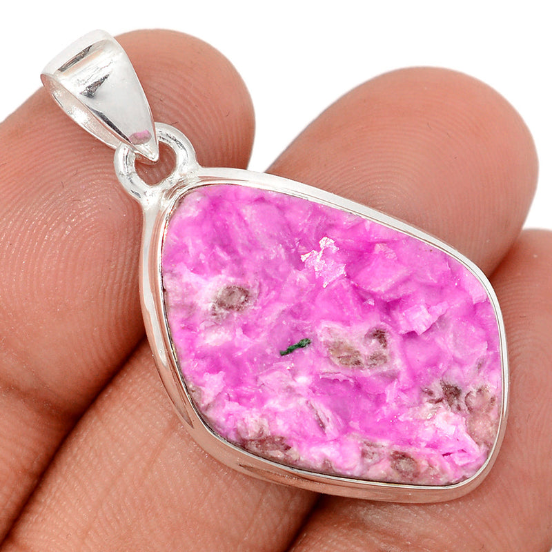 1.6" Cobalt Druzy Pendants - CBDP490