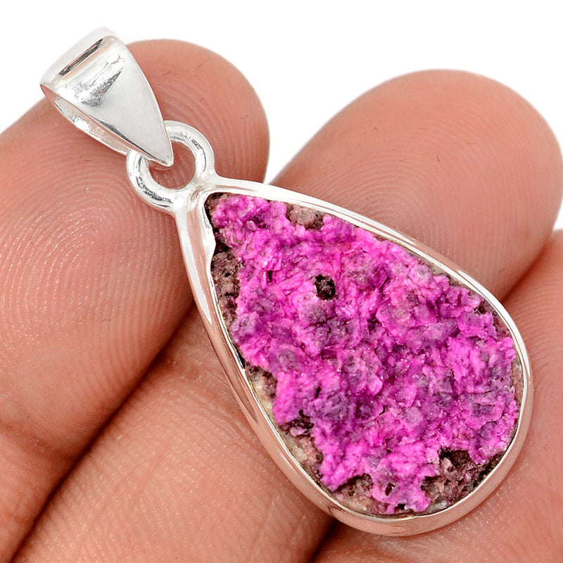 1.5" Cobalt Druzy Pendants - CBDP506