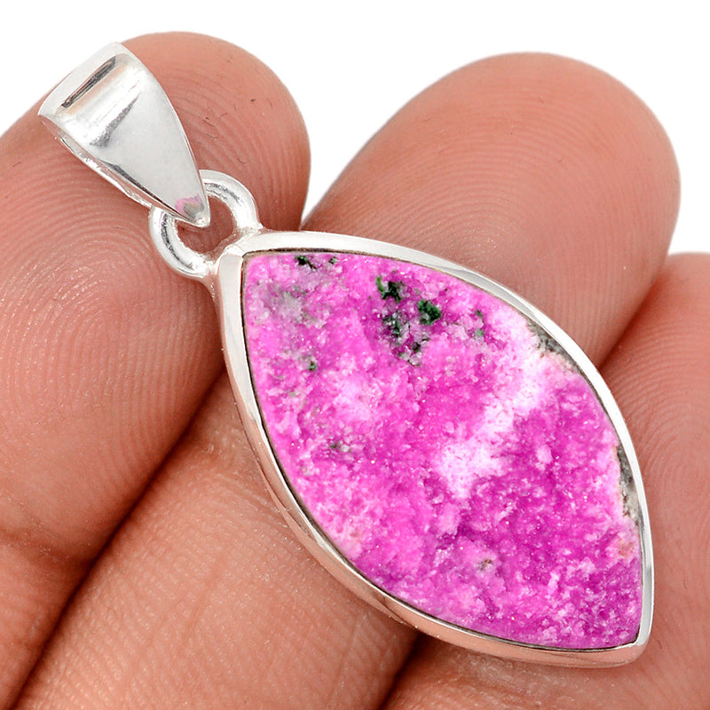 1.6" Cobalt Druzy Pendants - CBDP512