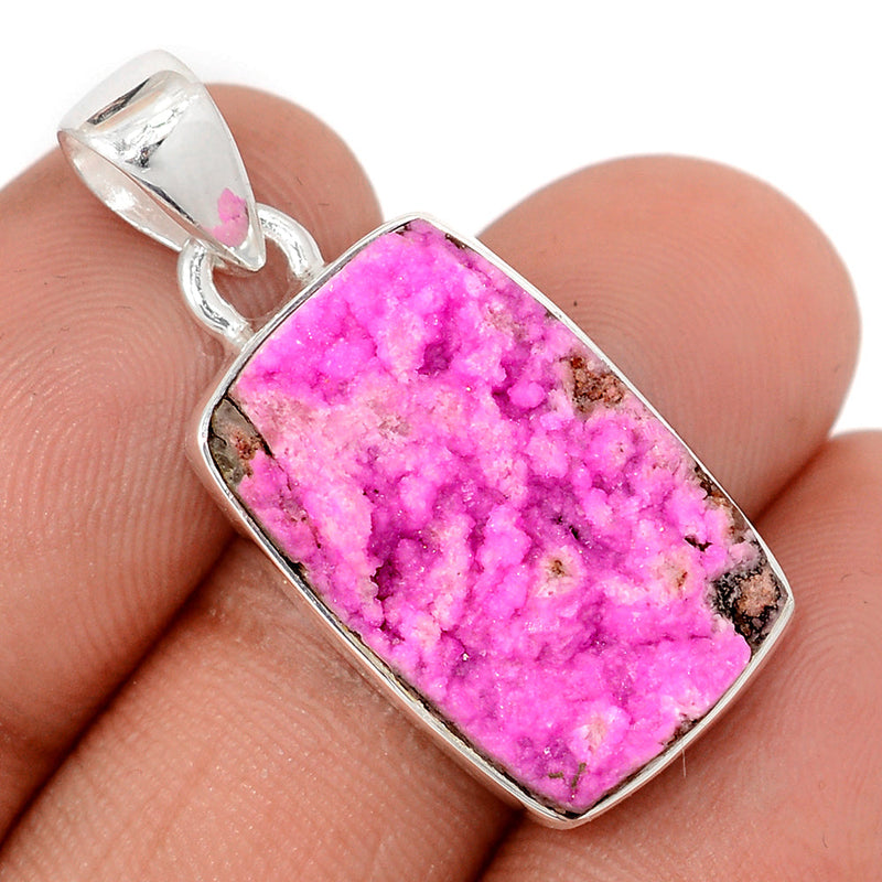 1.3" Cobalt Druzy Pendants - CBDP517