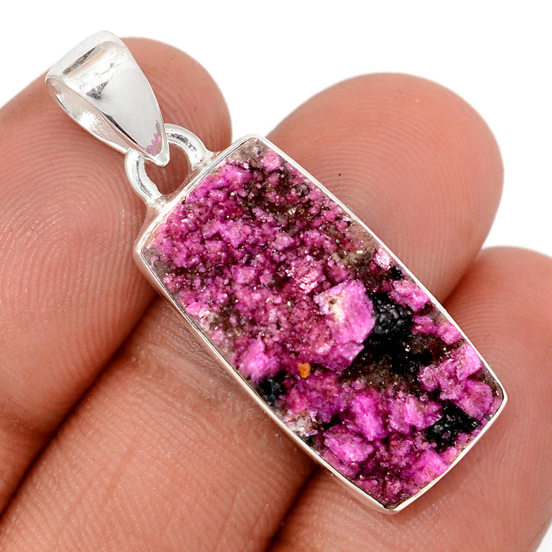 1.5" Cobalt Druzy Pendants - CBDP519