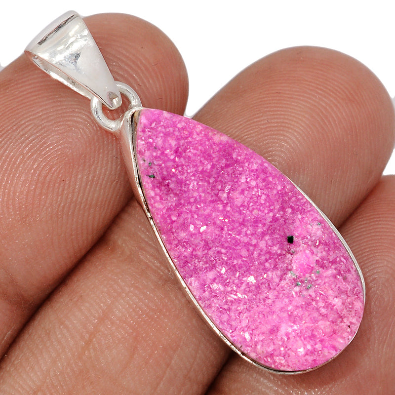 1.5" Cobalt Druzy Pendants - CBDP524