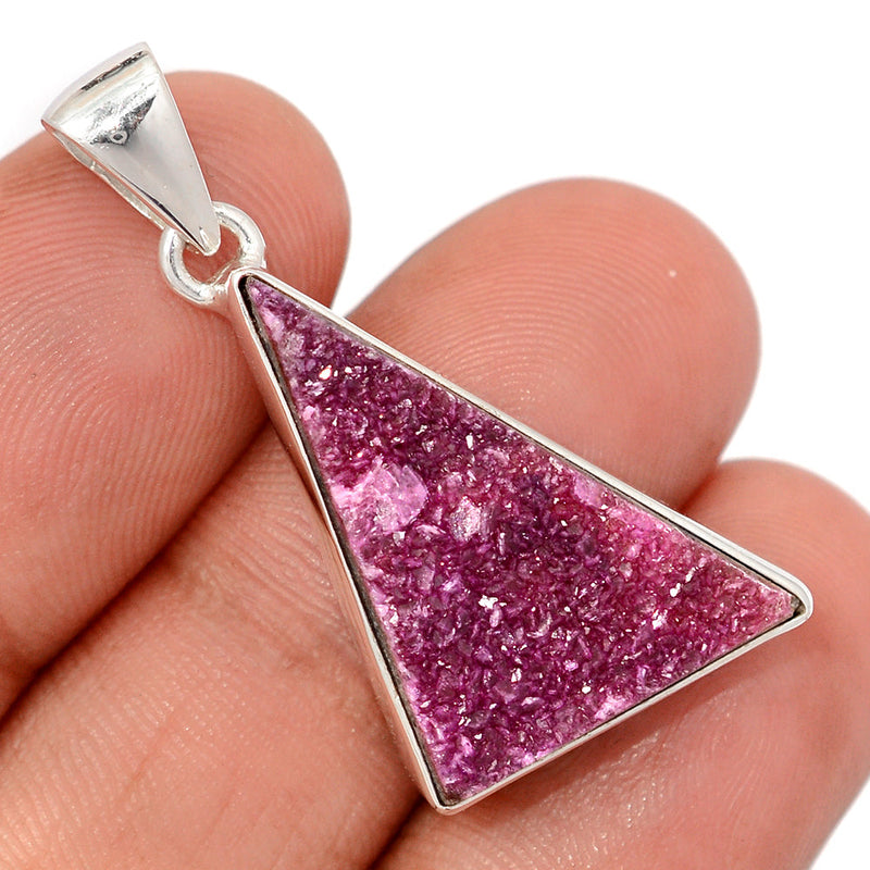1.5" Cobalt Druzy Pendants - CBDP538