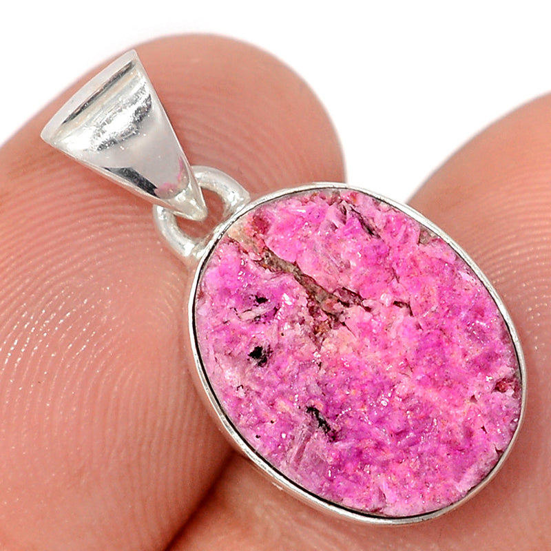 1" Cobalt Druzy Pendants - CBDP551