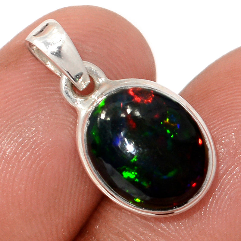 0.8" Chalama Black Opal Pendants - CBOP560