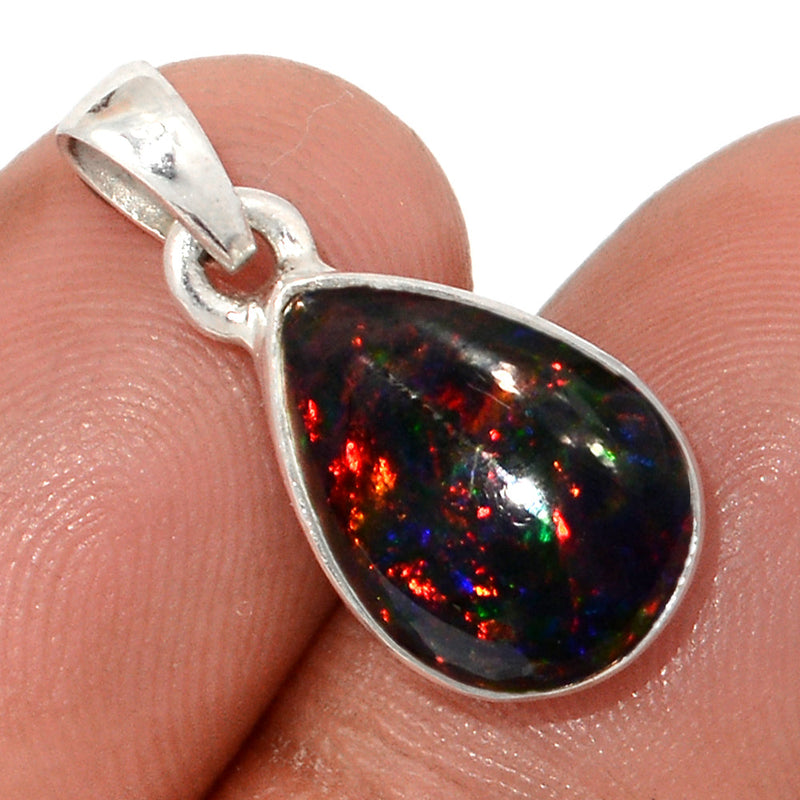 0.8" Chalama Black Opal Pendants - CBOP578