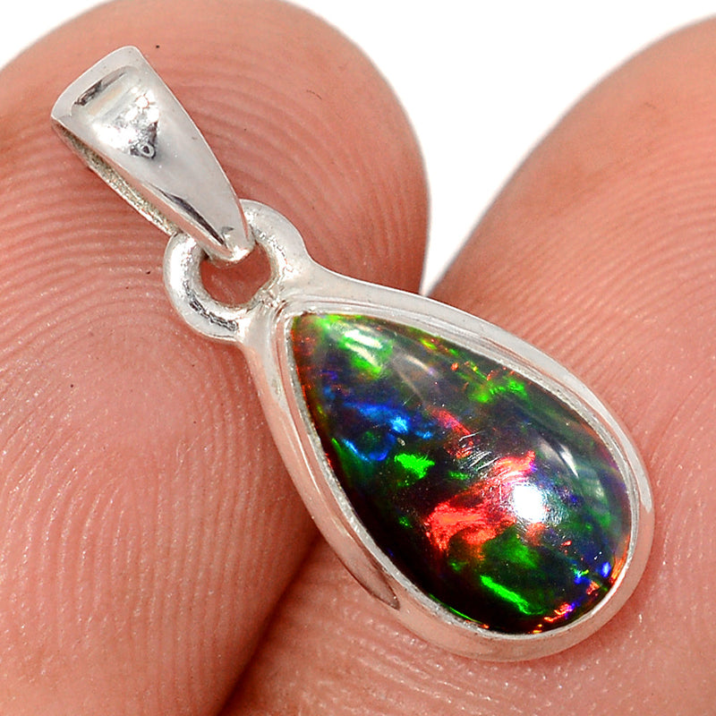0.8" Chalama Black Opal Pendants - CBOP621