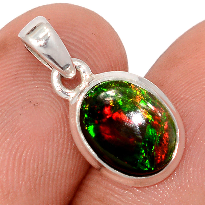 0.8" Chalama Black Opal Pendants - CBOP622