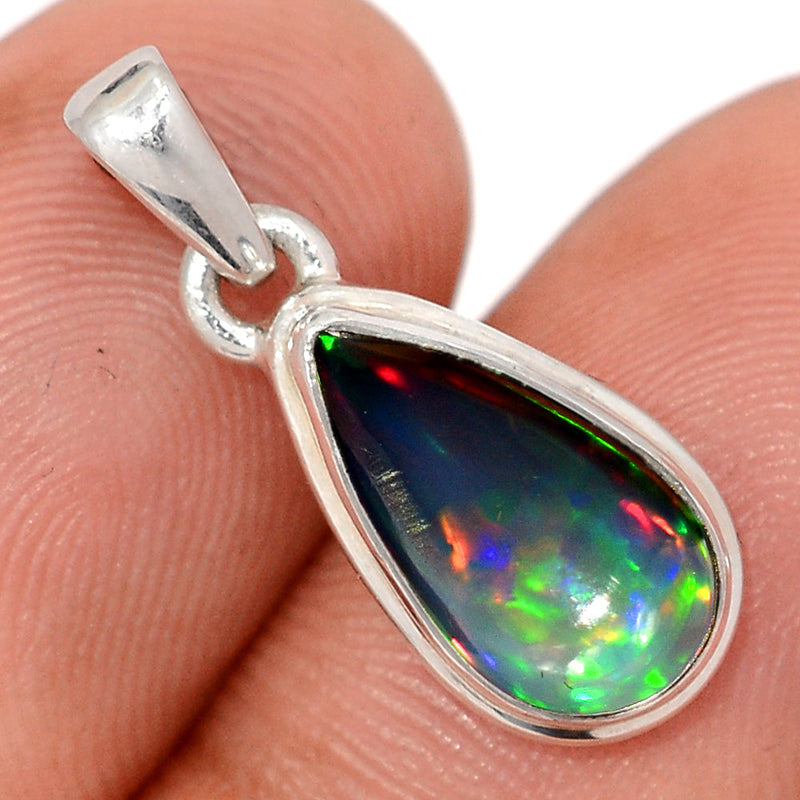 0.8" Chalama Black Opal Pendants - CBOP626