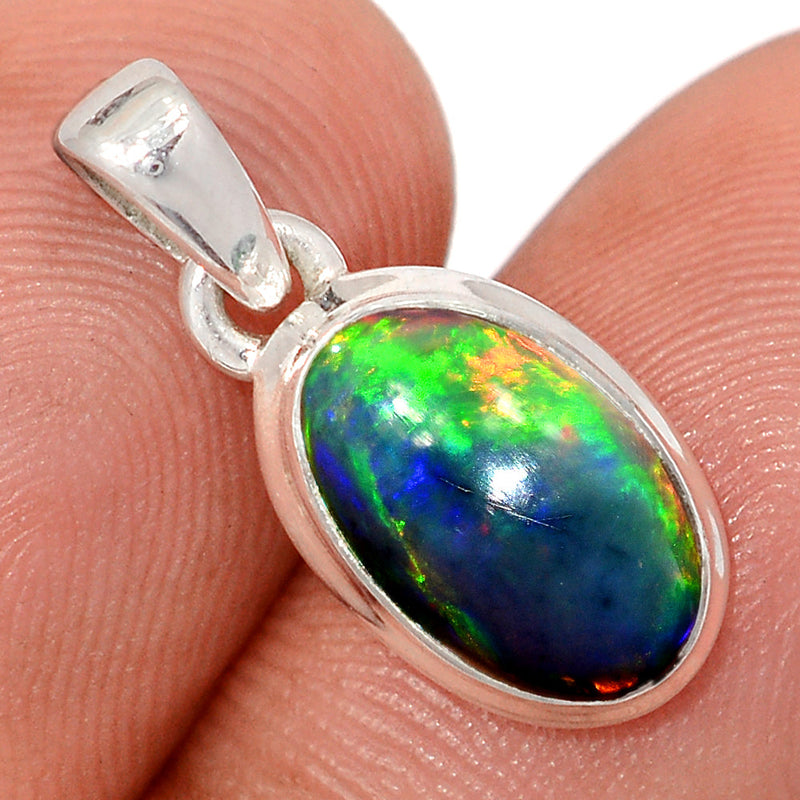 0.8" Chalama Black Opal Pendants - CBOP631