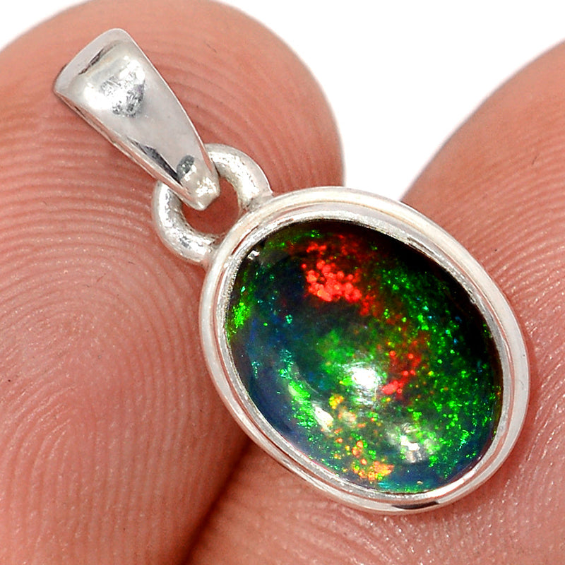 0.8" Chalama Black Opal Pendants - CBOP656