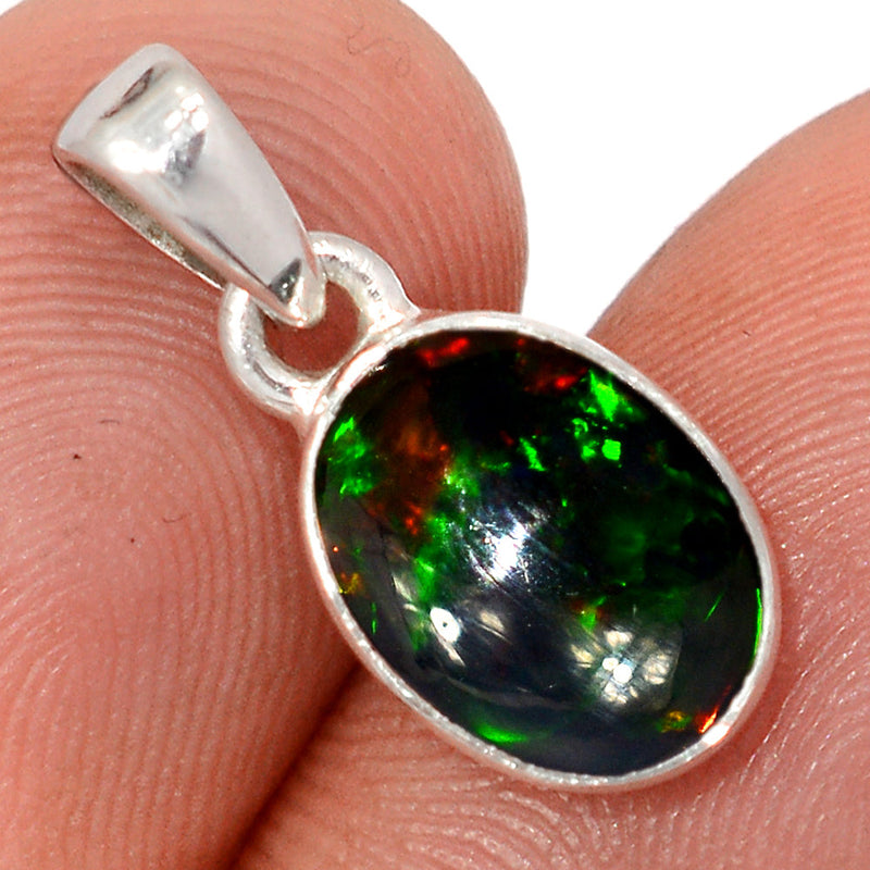 0.7" Chalama Black Opal Pendants - CBOP659